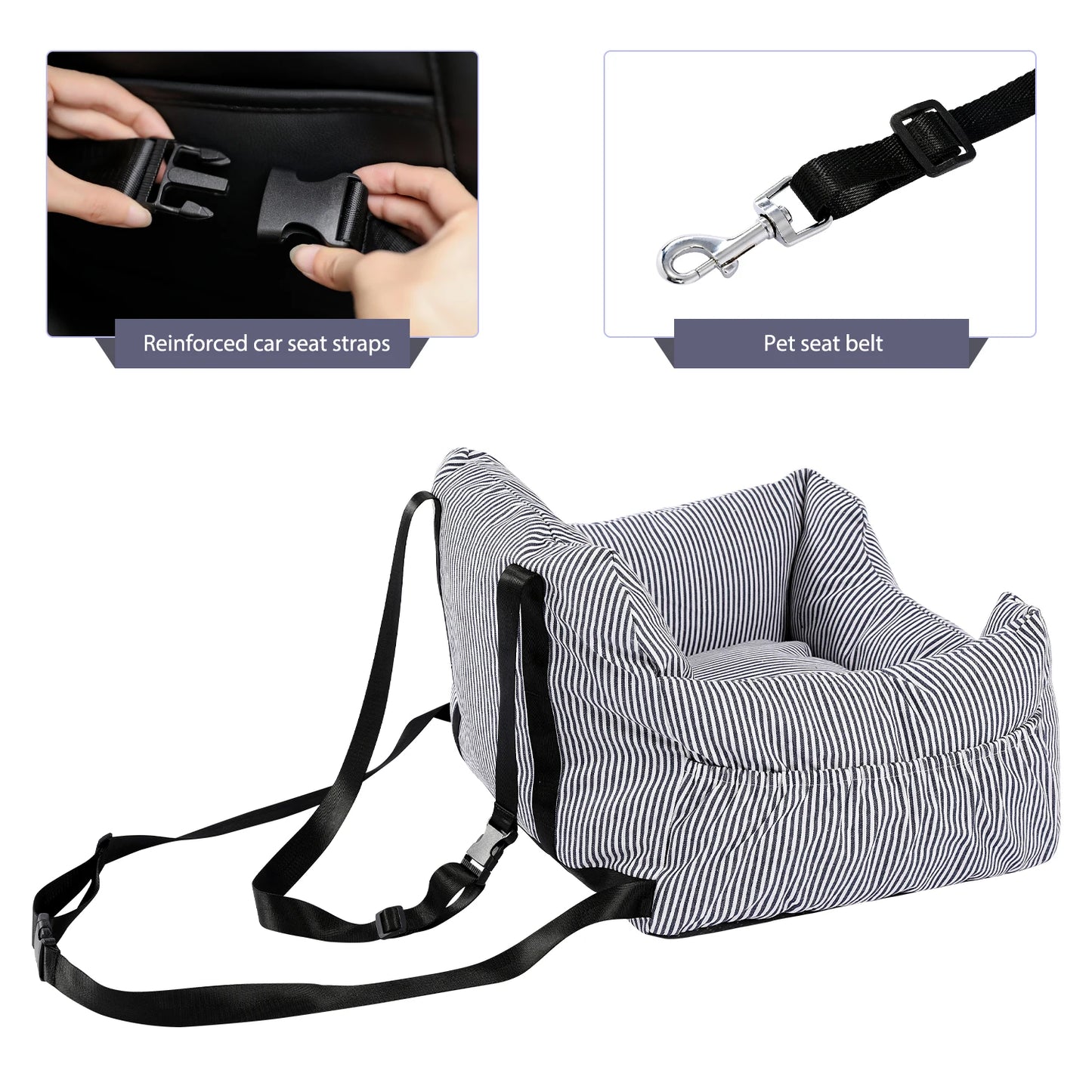 Pet Dog Car Seat Booster Seat