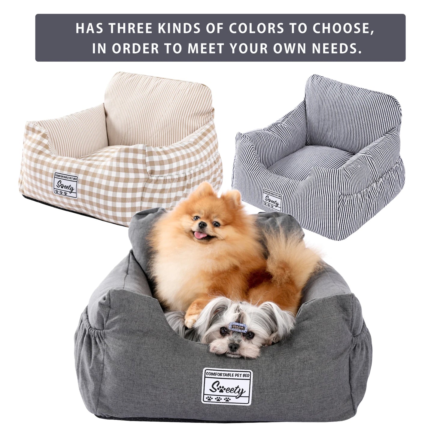 Pet Dog Car Seat Booster Seat