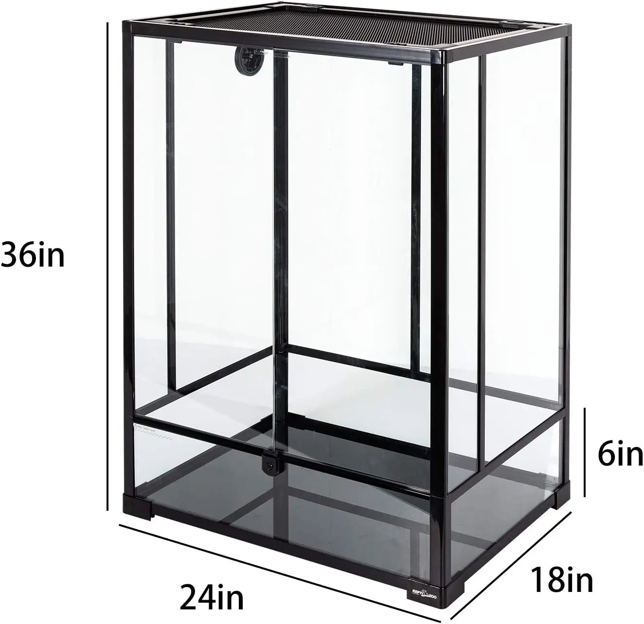 Reptile Tall Glass Terrarium