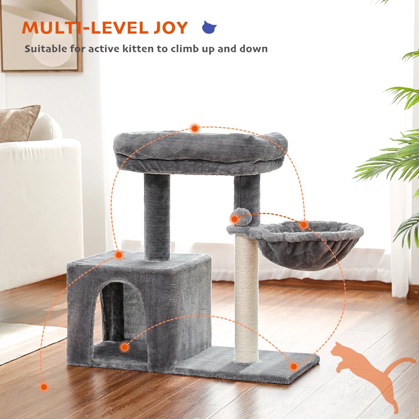 Small Cat Tree Condo
