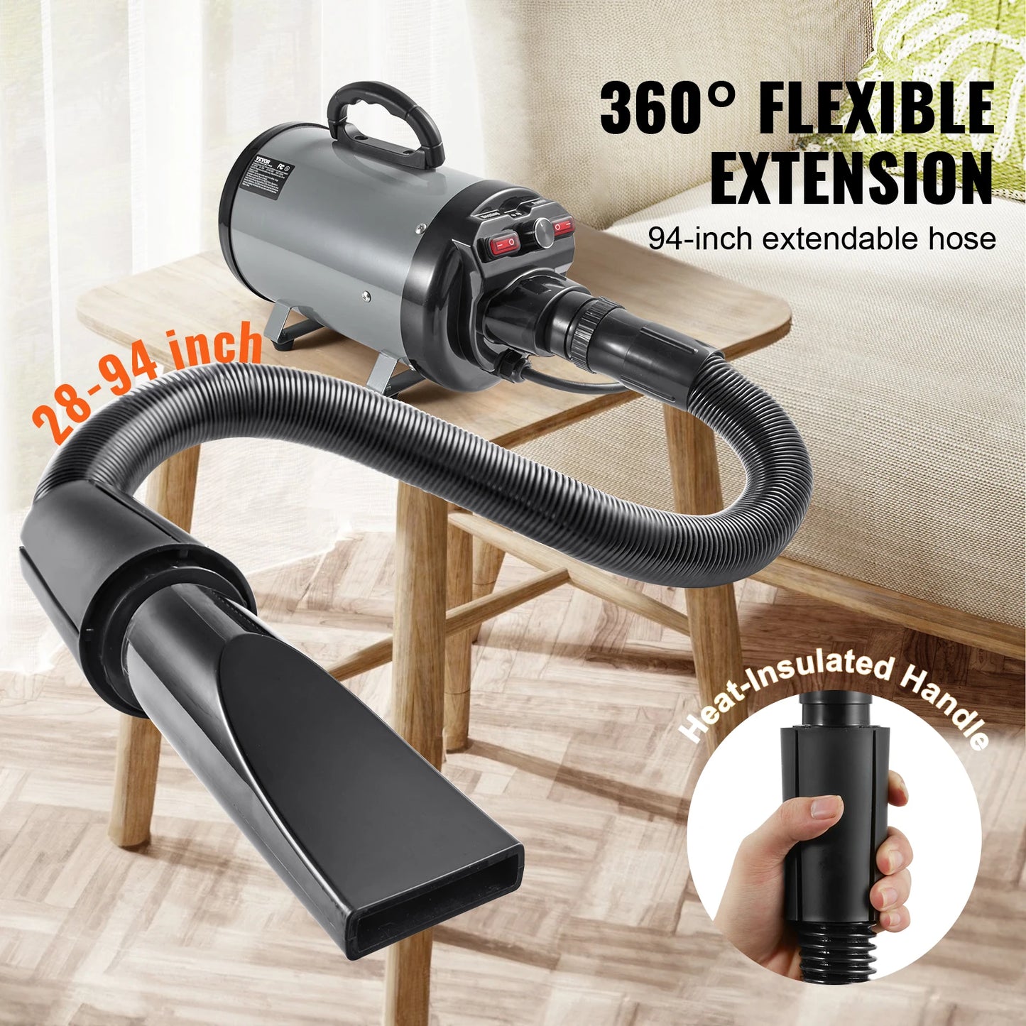 Dog Blow Dryer for Pet Hair Grooming