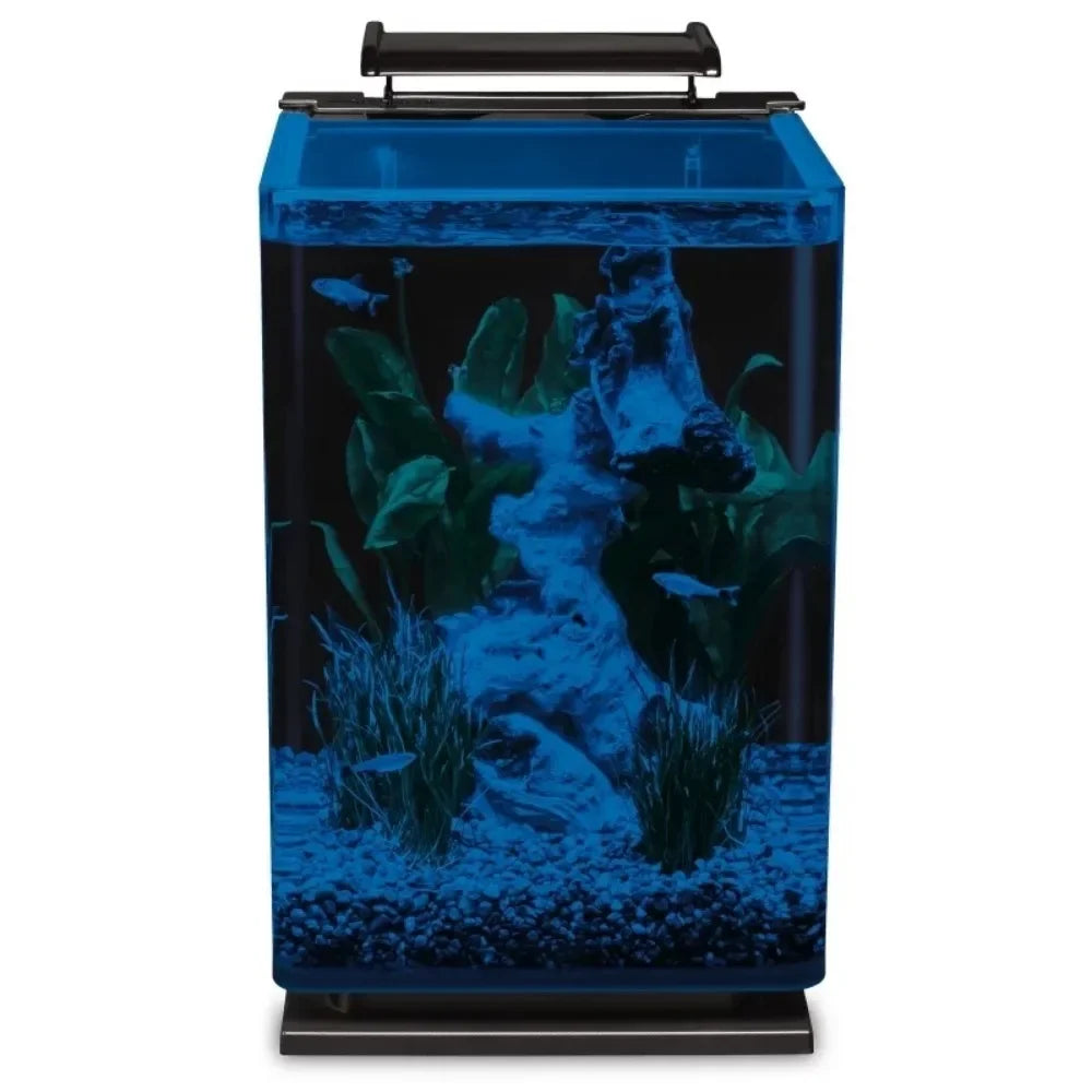 Portrait Glass LED Aquarium Kit