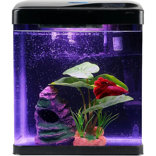 Fish Tank Self Cleaning Glass 2 Gallon
