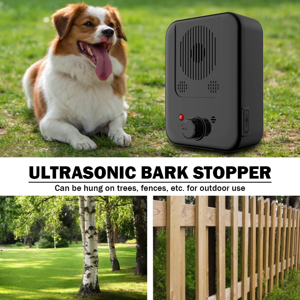 Dog Bark Stopper Deterrents Ultrasonic Puppy Training Device