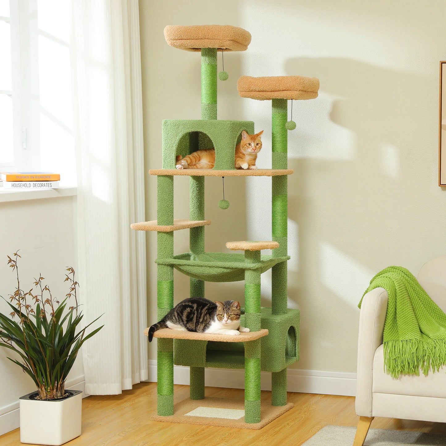 Multi-Level Cat Tree Luxury Tower