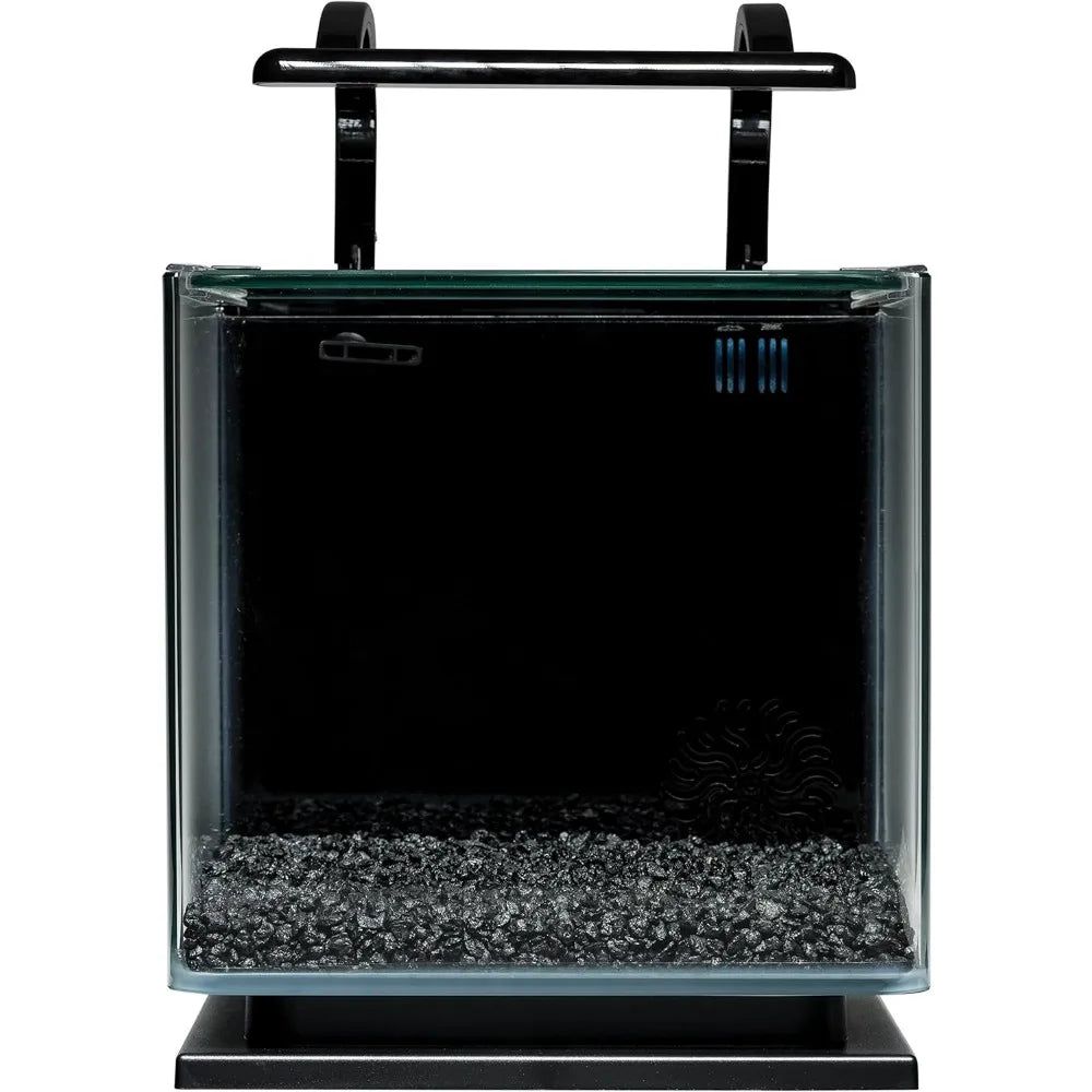 Contour Glass Aquarium Kit with Rail Light