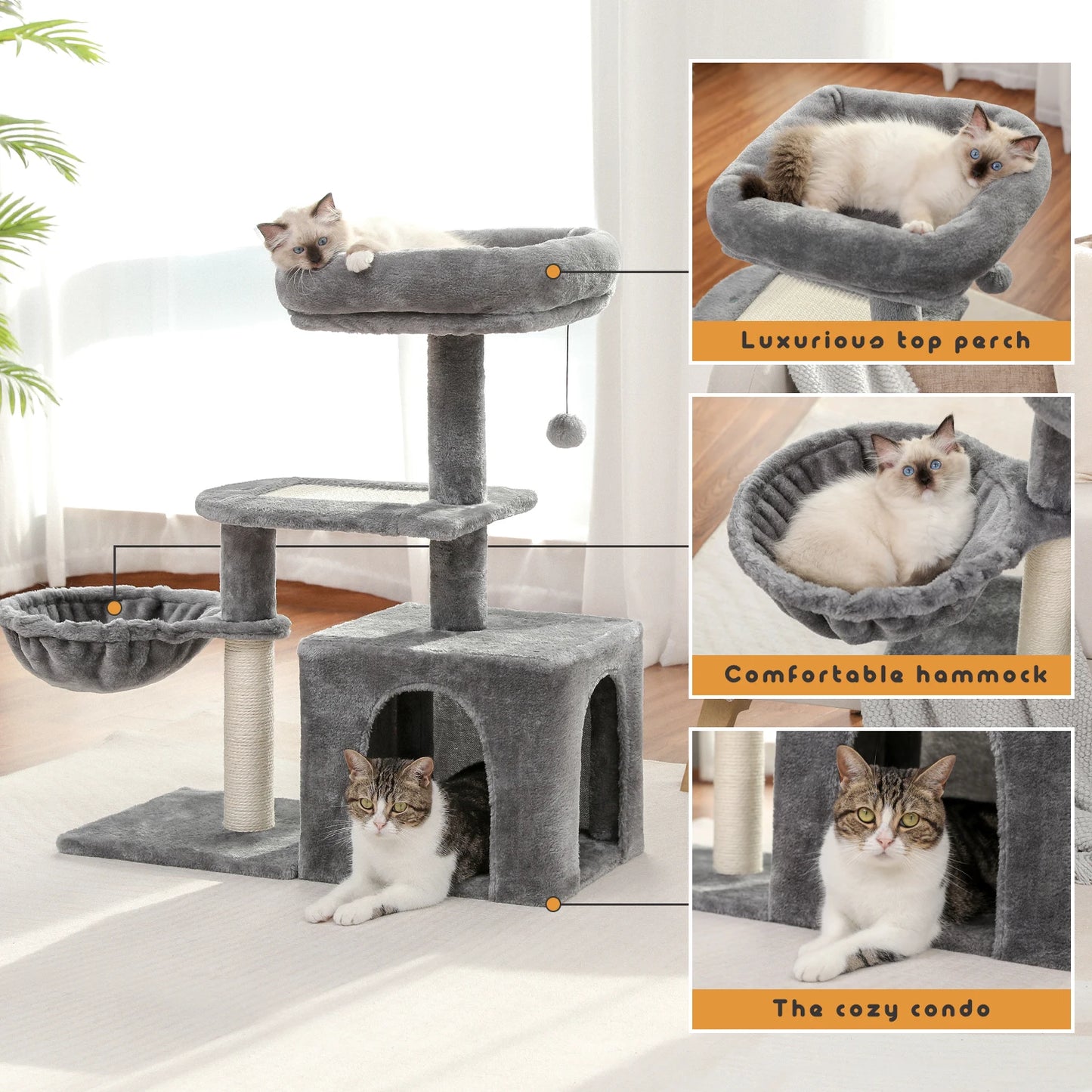 Small Cat Tree Condo