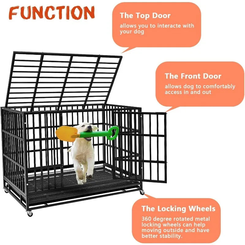 Heavy Duty Indestructible Dog Crate