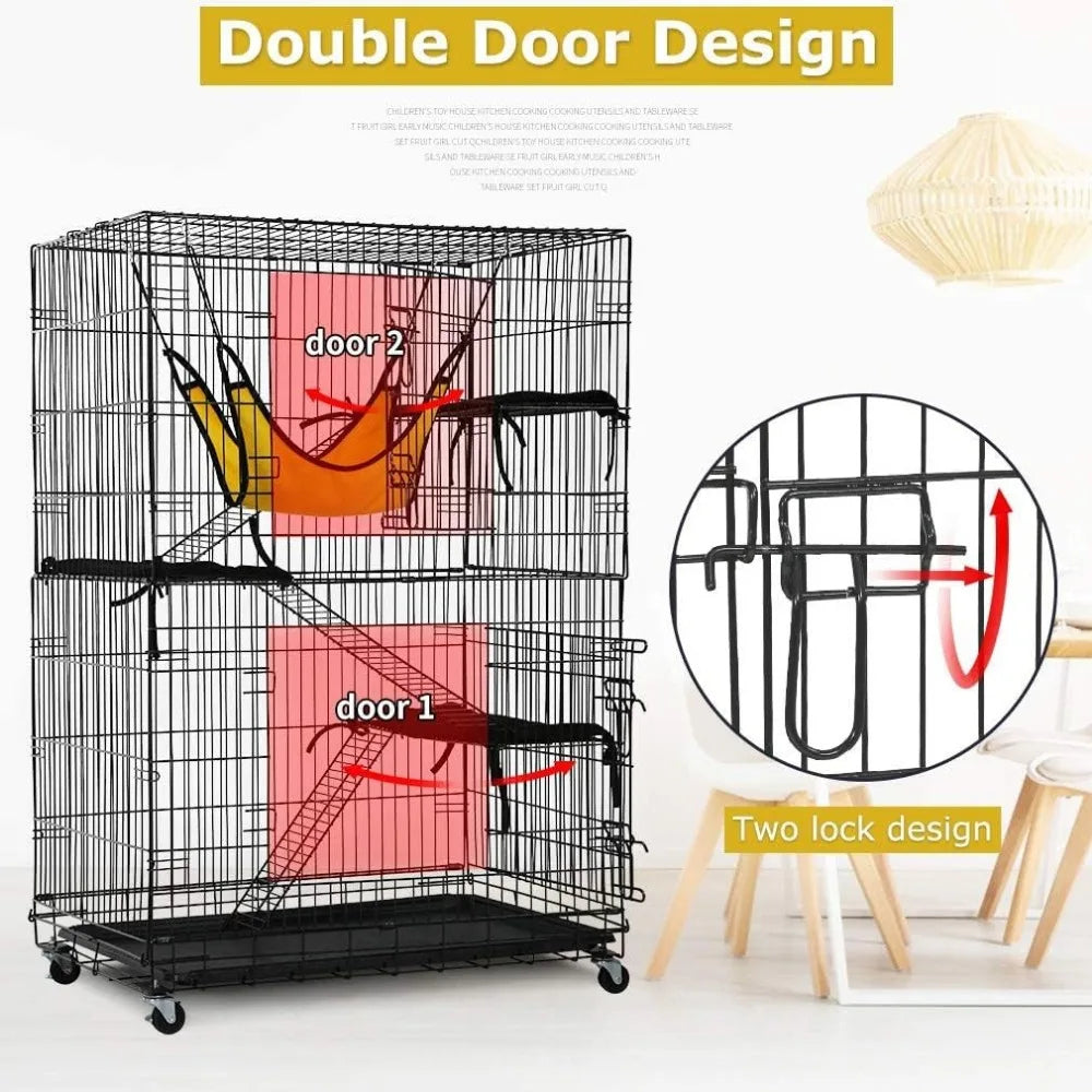 4-Tier 48 Inches Small Animal Playpen