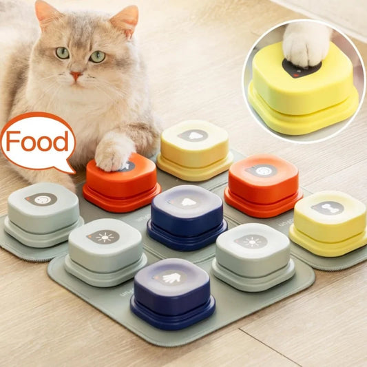 Pet Toy Button Record Communication