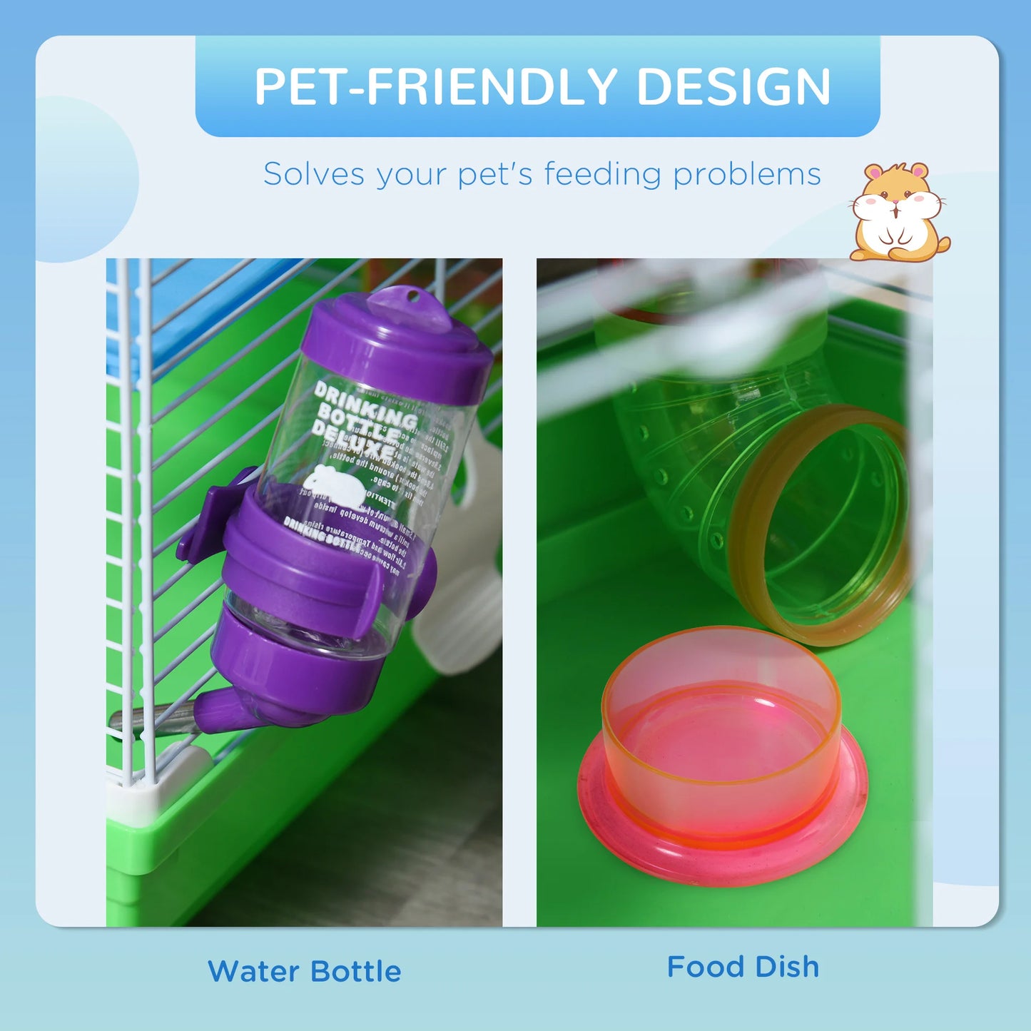 18" 5 Tier Hamster Cage