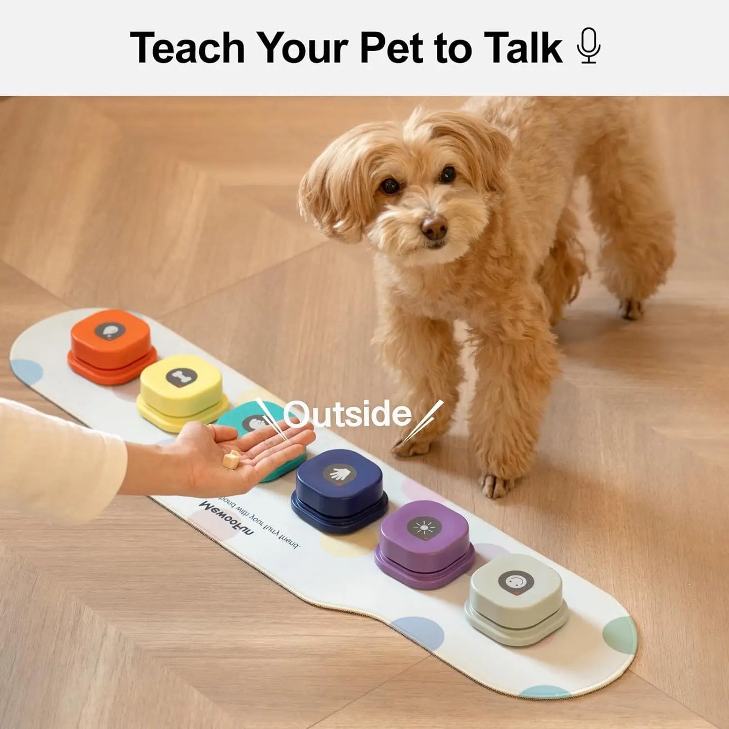 Voice Recording Button Pet Toys