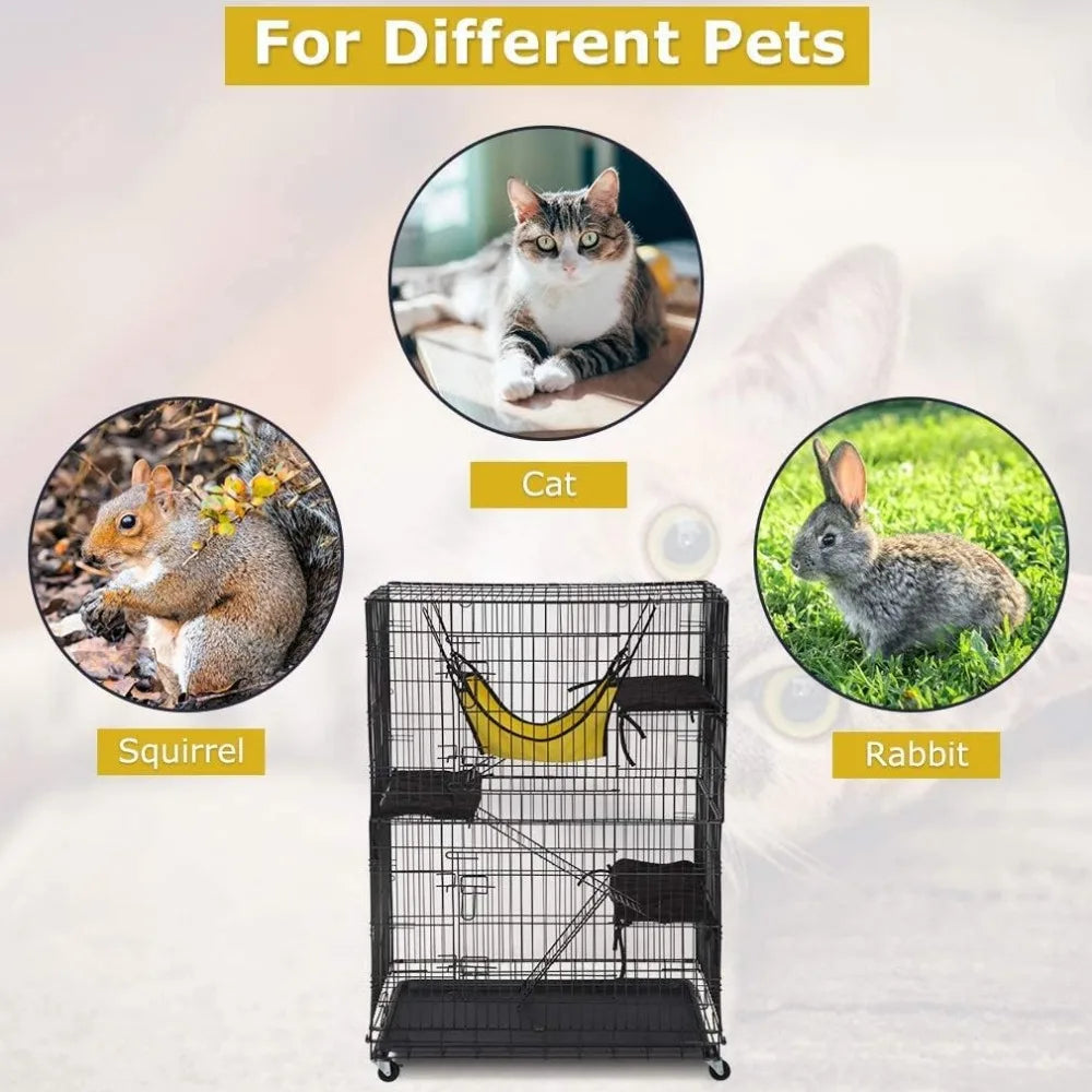 4-Tier 48 Inches Small Animal Playpen