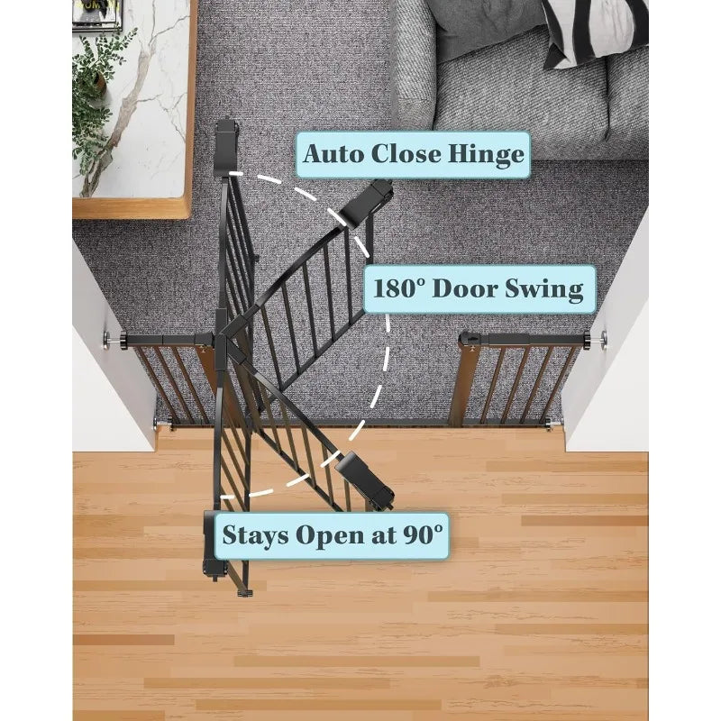 Dog Gate for Stairs & Doorways