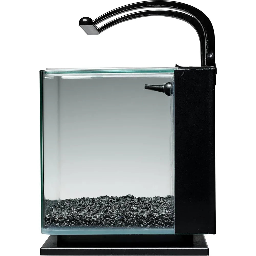 Contour Glass Aquarium Kit with Rail Light