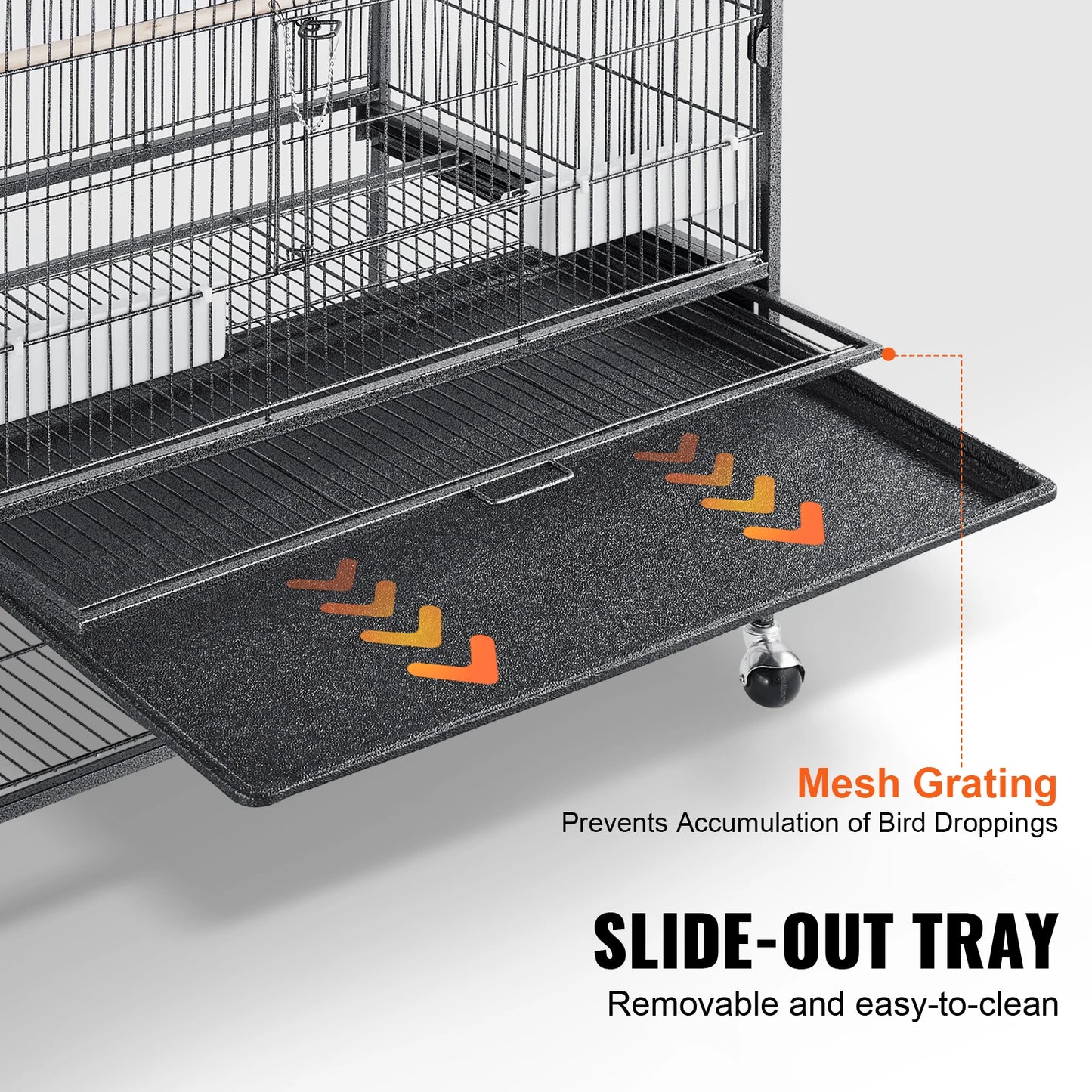 Standing Large Flight Bird Cage