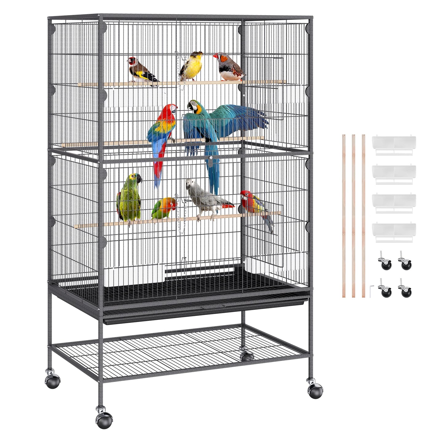 Standing Large Flight Bird Cage