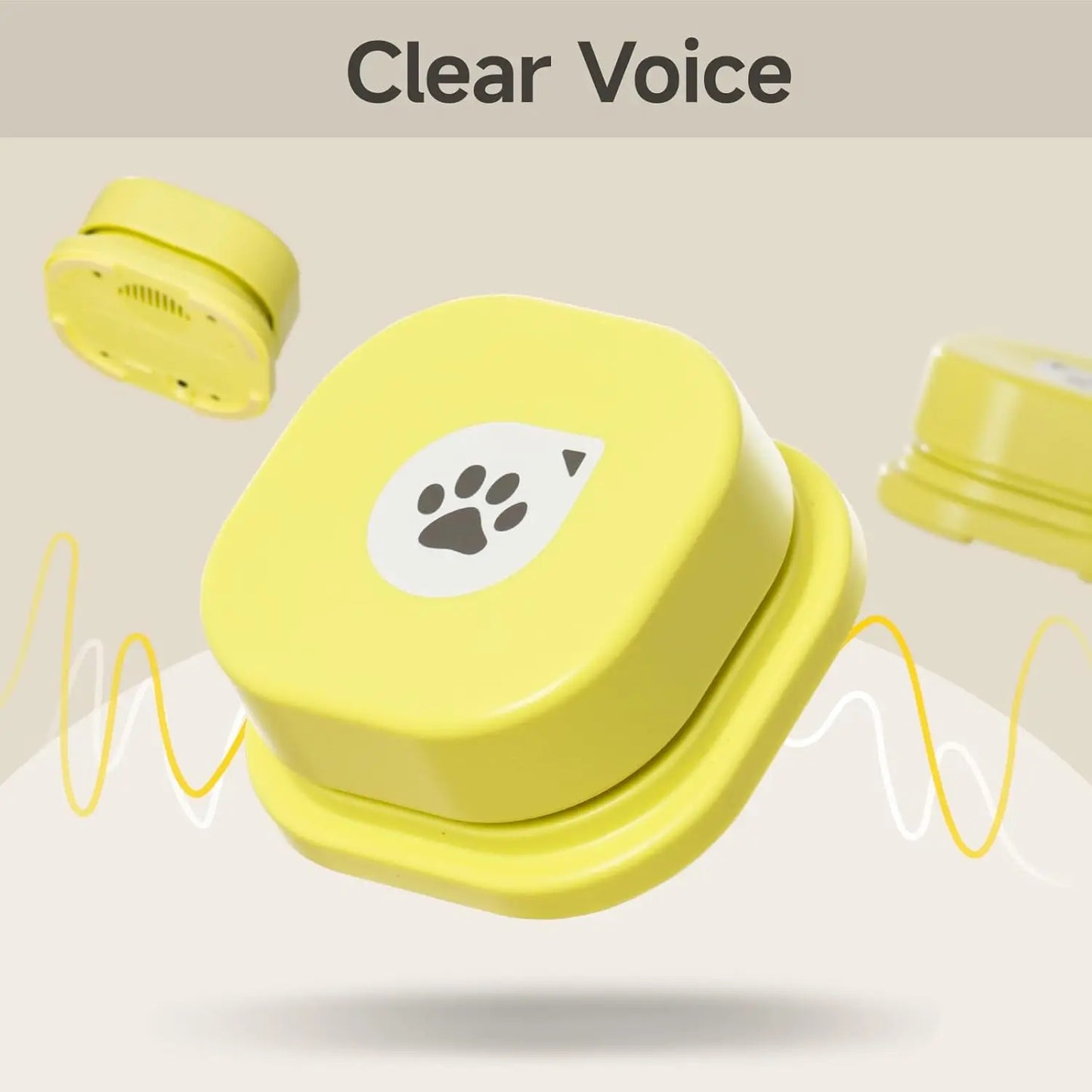 Pet Toy Button Record Communication