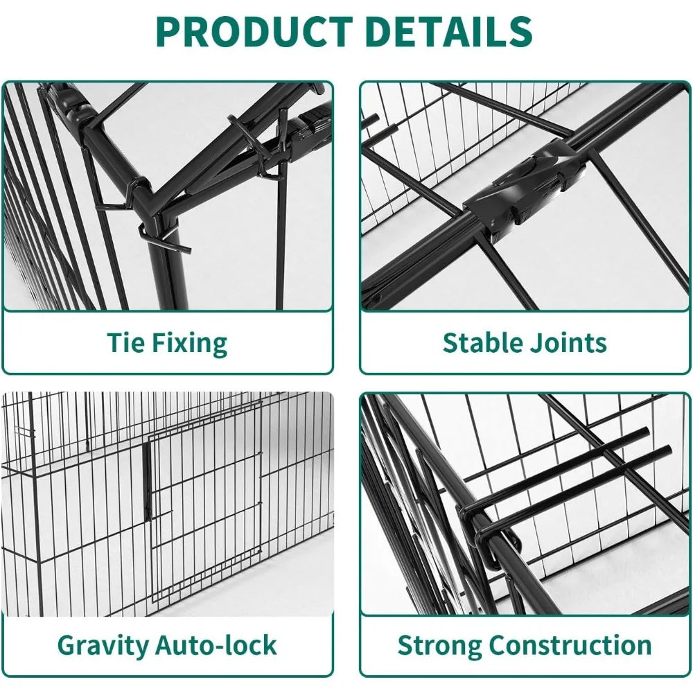 Outside Portable Chicken Cage Enclosure Tractor