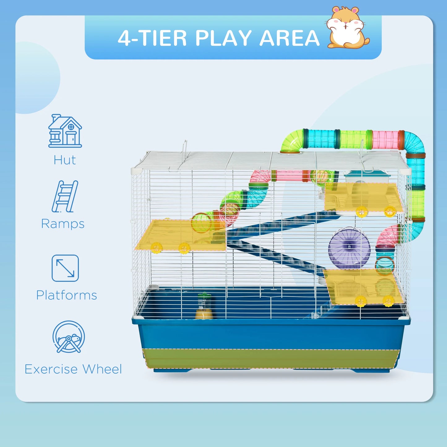 31" Large Hamster Cage