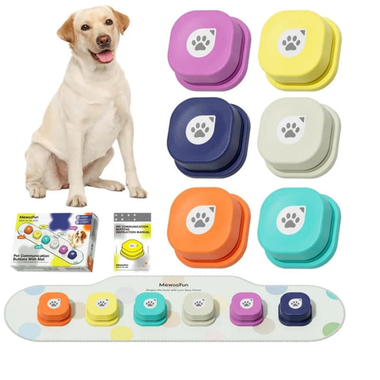 Voice Recording Button Pet Toys