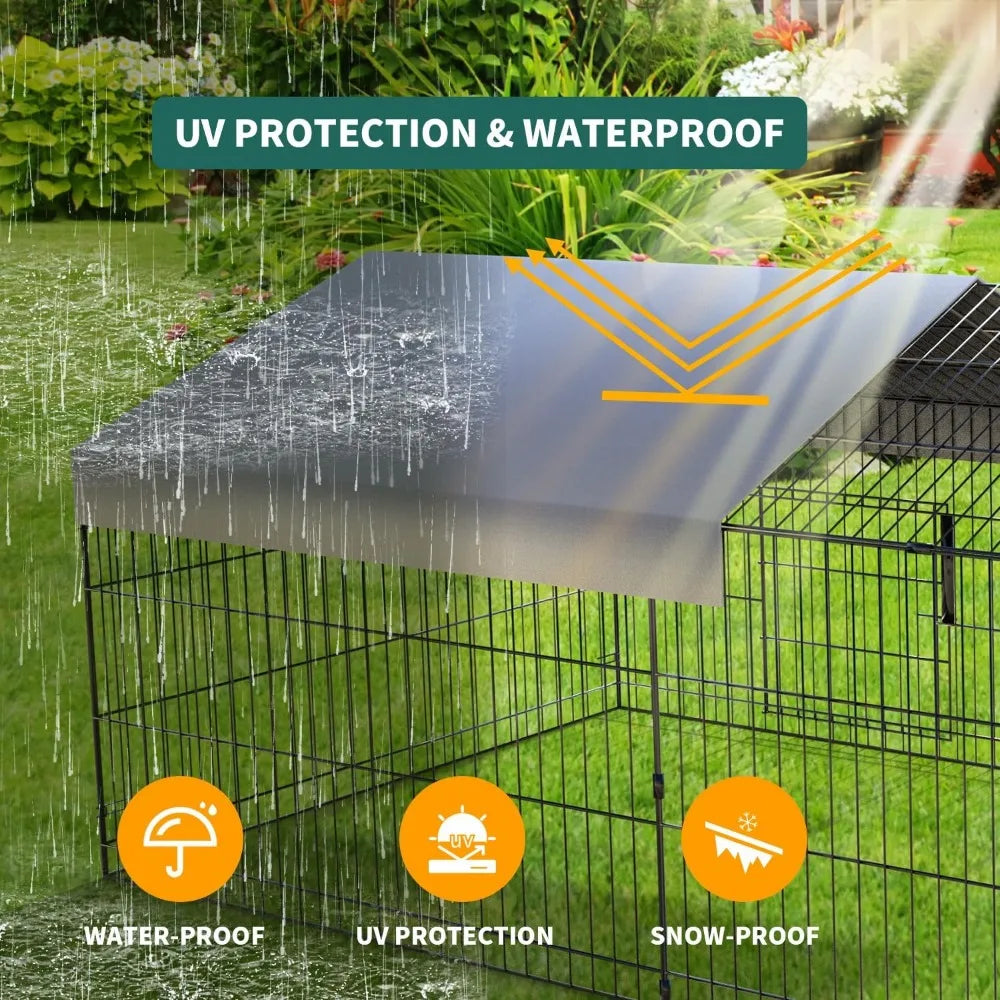 Outside Portable Chicken Cage Enclosure Tractor