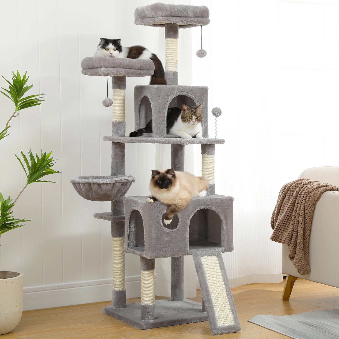 Multi-Level Cat Tree Luxury Tower
