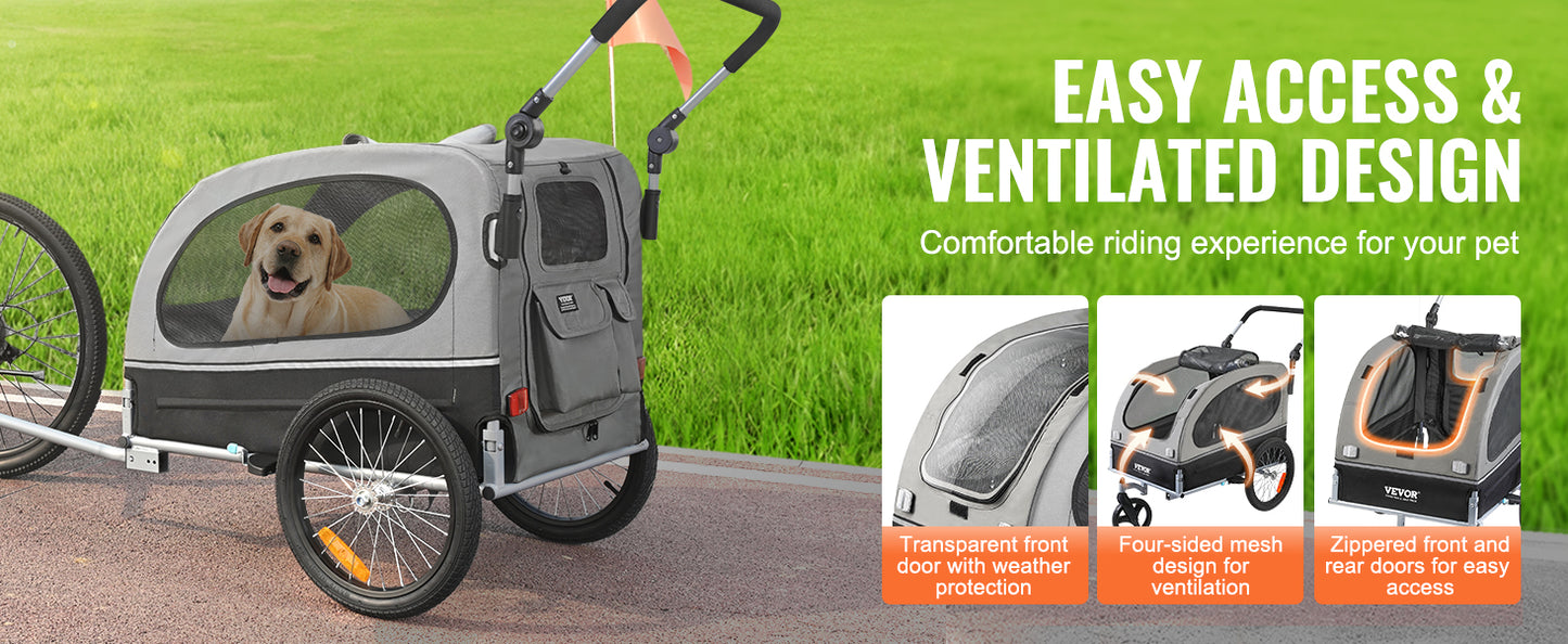 2-in-1 Pet Stroller Cart