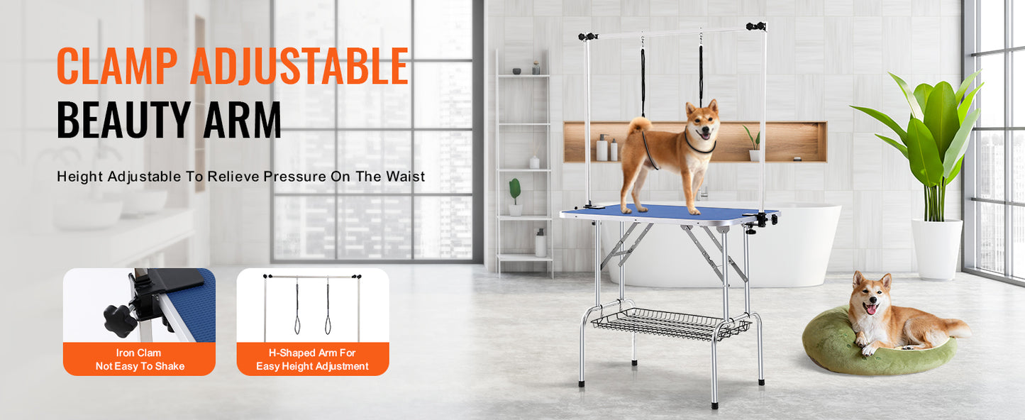 Pet Grooming Table Two Arms with Clamp