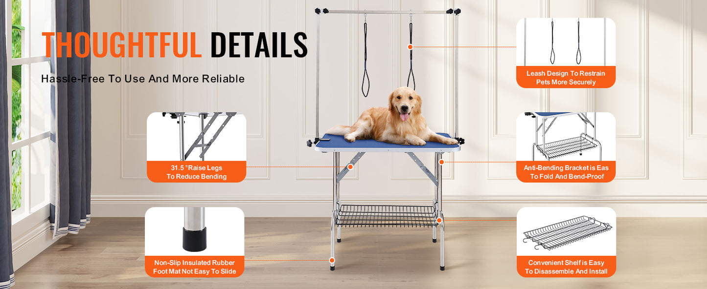 Pet Grooming Table Two Arms with Clamp